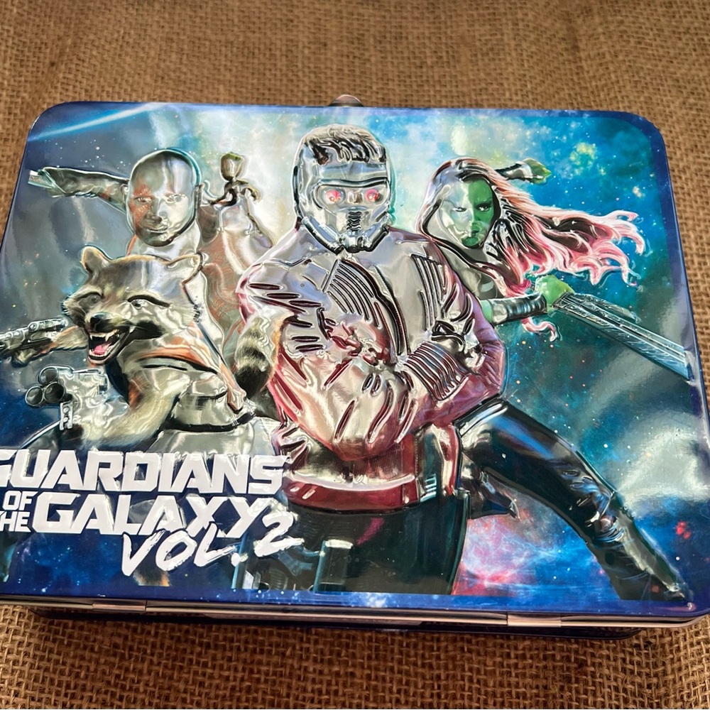 Guardians of the Galaxy Vol. 2 Embossed Tin Lunch Box